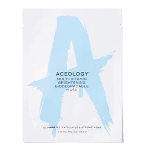 Aceology Multi Vitamin Brightening Biodegradable Mask 4 masks